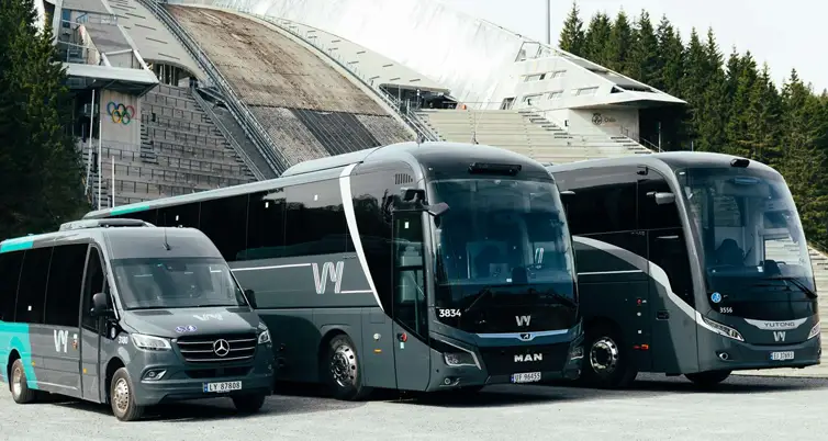 Minibus rental norway